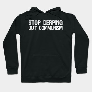 Anti Communism Motivational & Inspiring Self Improvement Hoodie